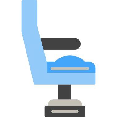 modada izole edilmiş arka planda koltuk simgesi 