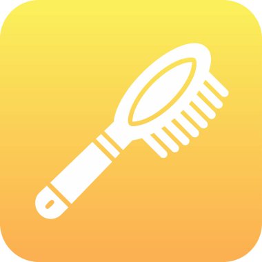  temizlik için fırça, vektör illüstrasyonu 