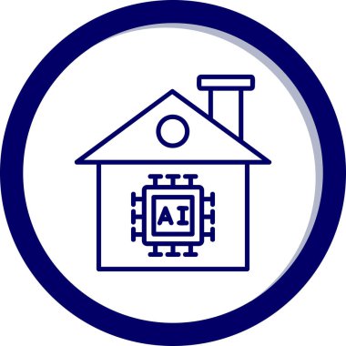 akıllı ev otomasyon vektör illüstrasyonu 