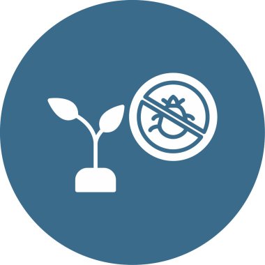 Haşere Kontrol simgesi, basit vektör illüstrasyonu 