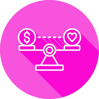 Web simgesi vektör illüstrasyonunu dengele