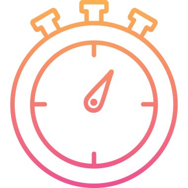 Kronometre simgesi çizimi