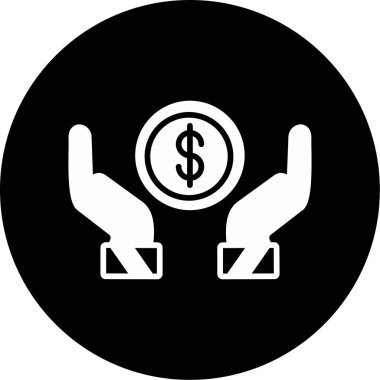 Açık Ekonomi ikonu vektör illüstrasyonu          