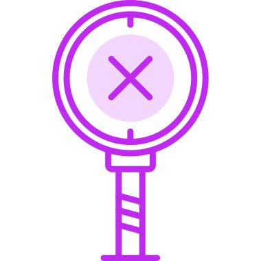 Düz simge, vektör gösterimi yanıtla 