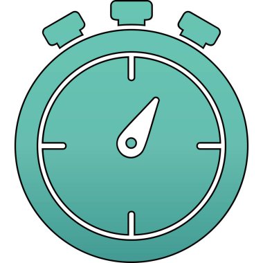 Kronometre simgesi çizimi