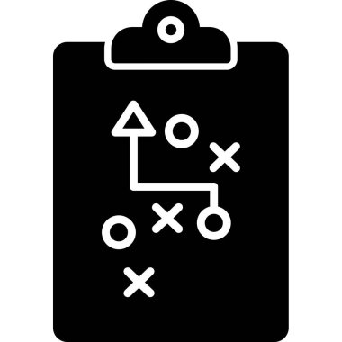 Basit illüstrasyon web simgesi planlama 