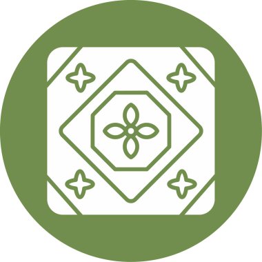 Döşeme. Web simgesi basit illüstrasyon