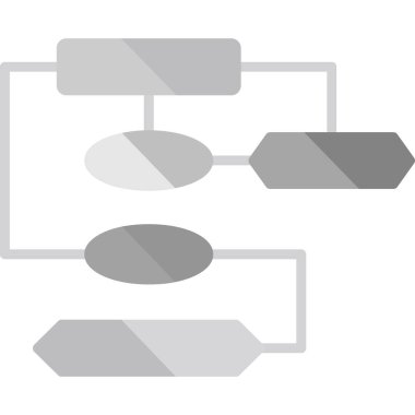 Şema web simgesi vektör illüstrasyonu 