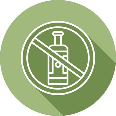 Alkol işareti simgesi çizimi yok