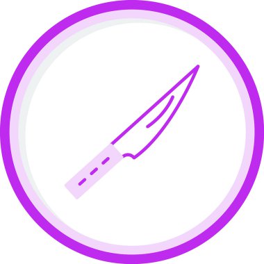 bıçak simgesi vektör illüstrasyonu