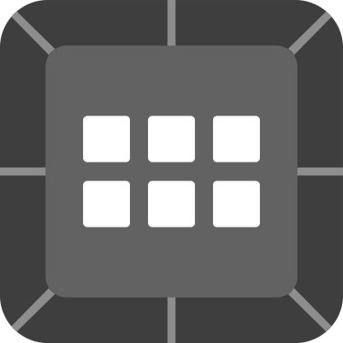 Uygulama simgesi, vektör illüstrasyonu basit tasarım