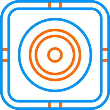 ses kayıt simgesi, vektör illüstrasyonu basit tasarım