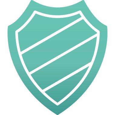 kalkan simgesi web basit illüstrasyon