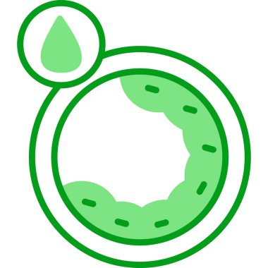 Kolesterol web simgesi vektör illüstrasyonu