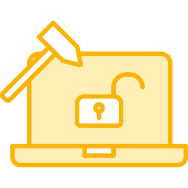 Saldırı Ağı vektör resimlemesini Zorla