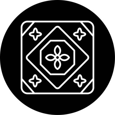 Döşeme. Web simgesi basit illüstrasyon