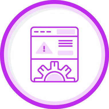 Web simgesi, vektör illüstrasyonuName