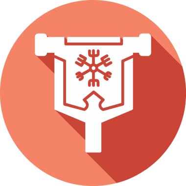 bayrak web simgesi, vektör illüstrasyonu 