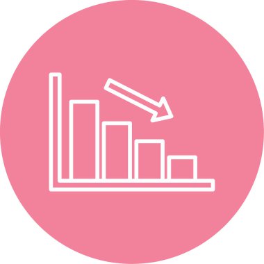 Durgunluk simgesi, vektör illüstrasyonu basit tasarım