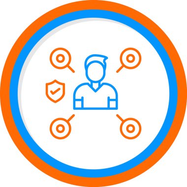 ağ bağlantısı simgesi ana hat biçiminde 