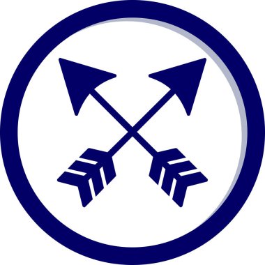 ok simgesinin vektör illüstrasyonu