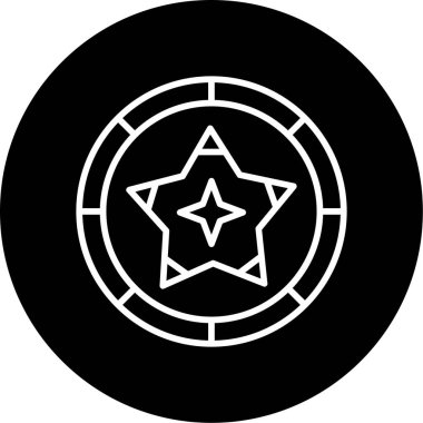 star web icon simple illustration 