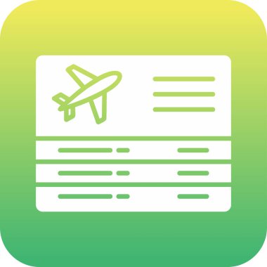 Seyahat ikonunun vektör illüstrasyonu. Ayrılışlar                   