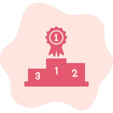 İlk Konum web simgesi, vektör illüstrasyonu