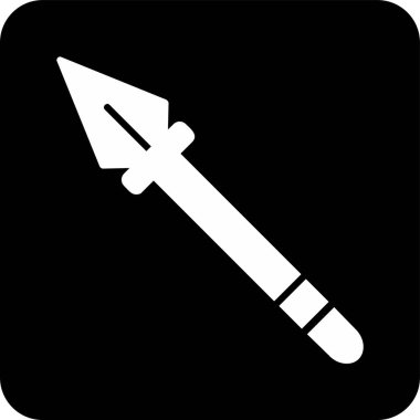 Spear icon vector illustration