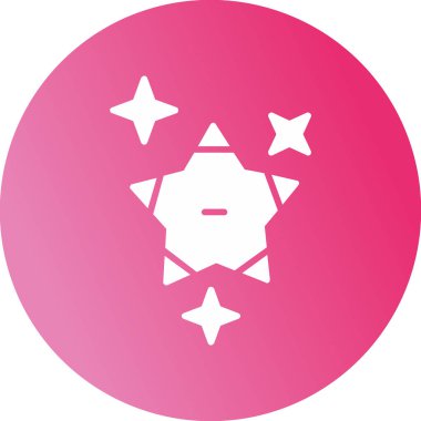 yıldız simgesi, vektör çizimi  