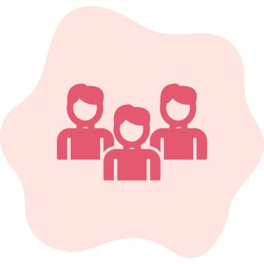 vector illustration of Group people icon 