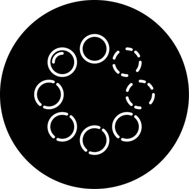 Simge yükleme vektör illüstrasyonu 