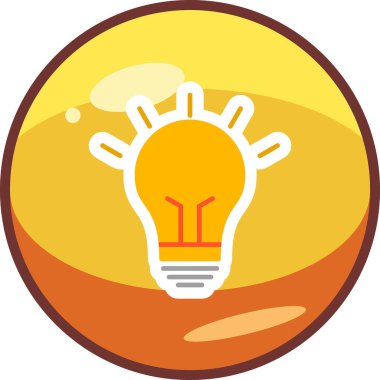 idea web icon simple illustration 