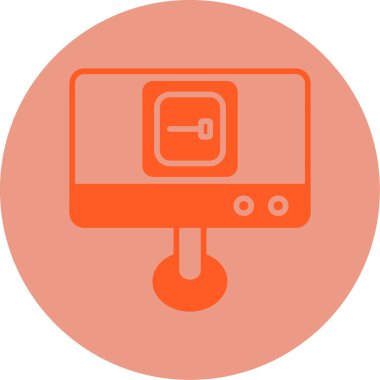 Giriş. Web simgesi basit tasarım