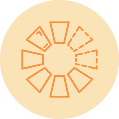 Simge yükleme vektör illüstrasyonu 