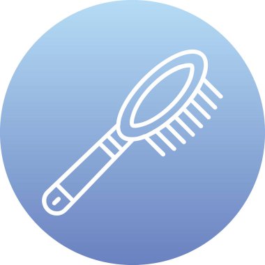  temizlik için fırça, vektör illüstrasyonu 