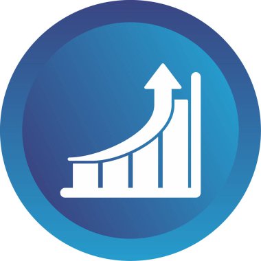 iş büyümesi grafik vektör illüstrasyonu
