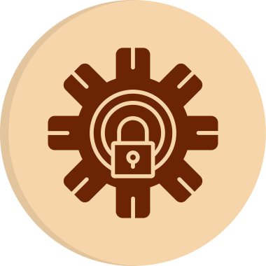 Vites kilidi vektör illüstrasyonu