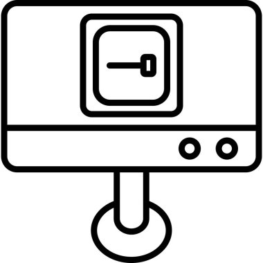 Giriş. Web simgesi basit tasarım