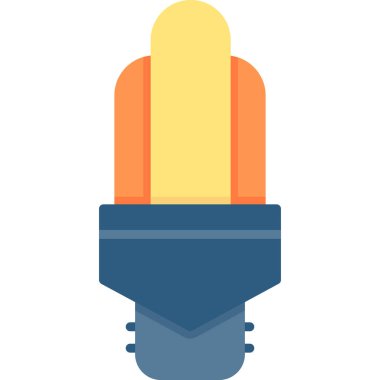 Ampul Ağı basit simgesinin vektör çizimi