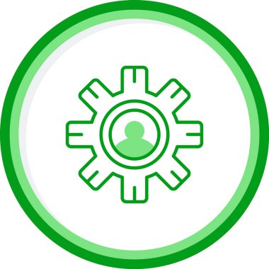 user icon, vector illustration simple design