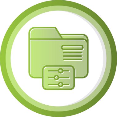 Dizin Denetim simgesi, vektör illüstrasyonu           