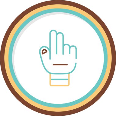 Çift tıklama web simgesi, vektör illüstrasyonu