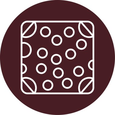 Döşeme. Web simgesi basit illüstrasyon