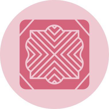 Döşeme. Web simgesi basit illüstrasyon