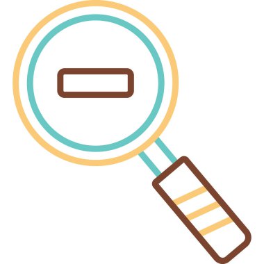 Simge vektör illüstrasyon tasarımını büyüt