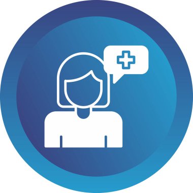 Pozitif Düşünme simgesi, vektör illüstrasyonu 