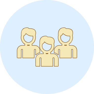 vector illustration of Group people icon 