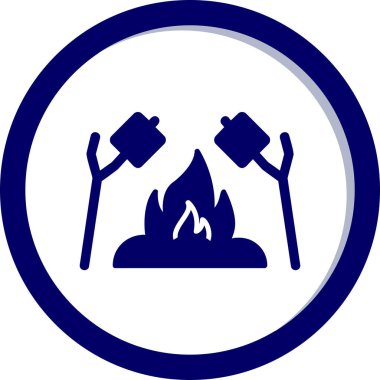 Web simgesi vektör resimlemesi kızartılıyor