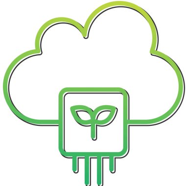 bulut vektörü resimleme tasarımı 